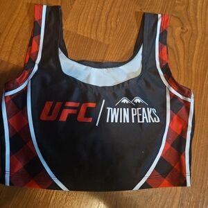 Twin Peaks Crop Top Uniform UFC Size XS